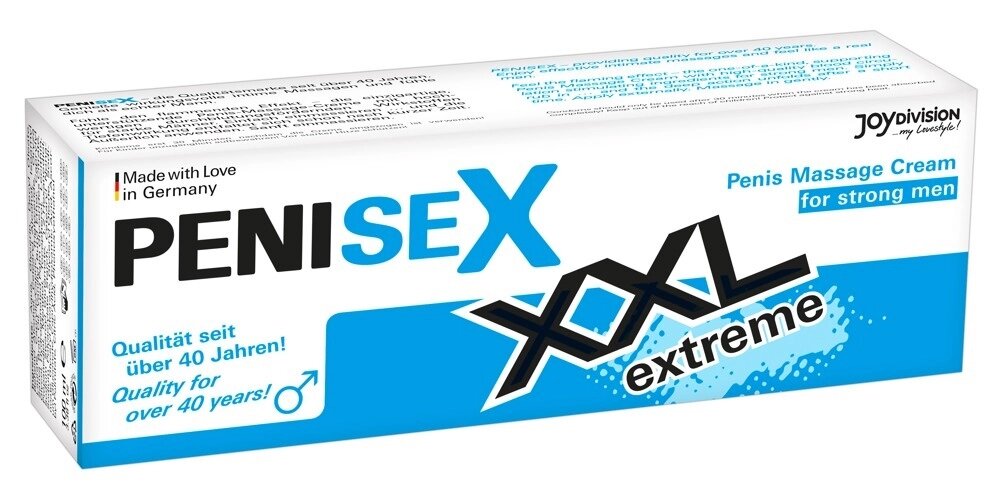 Крем для посилення ерекції і захоплення члена Joy Division PeniSex XXL Extreme Massage Cream 100 мл від компанії Інтернет магазин Персик - фото 1