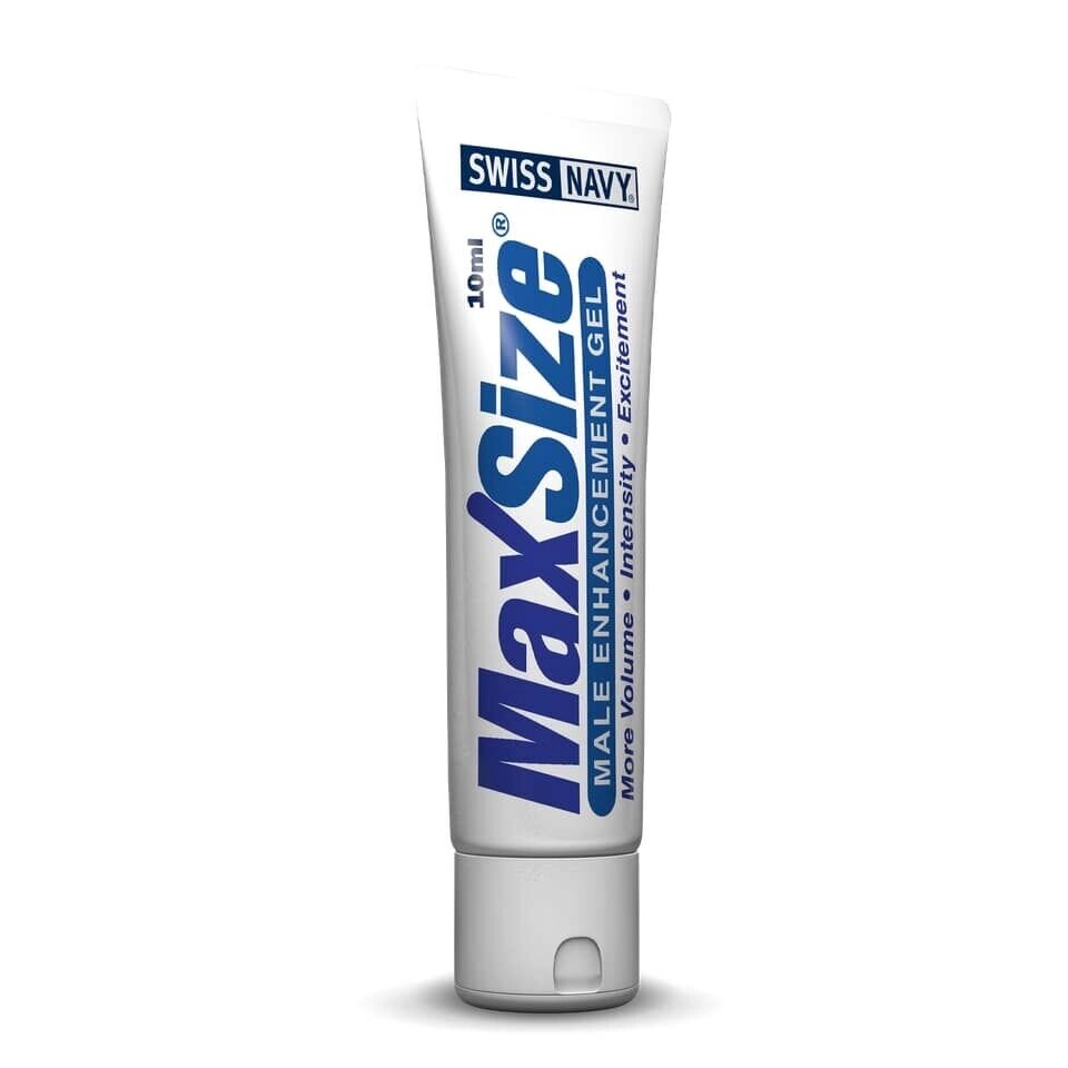 Крем для улучшения потенции Swiss Navy Max Size Cream 10 мл від компанії Інтернет магазин Персик - фото 1