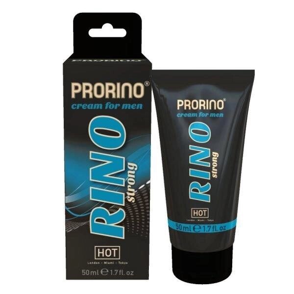 Крем Ерекційні для чоловіків Rino Strong Cream, 50 мл від компанії Інтернет магазин Персик - фото 1