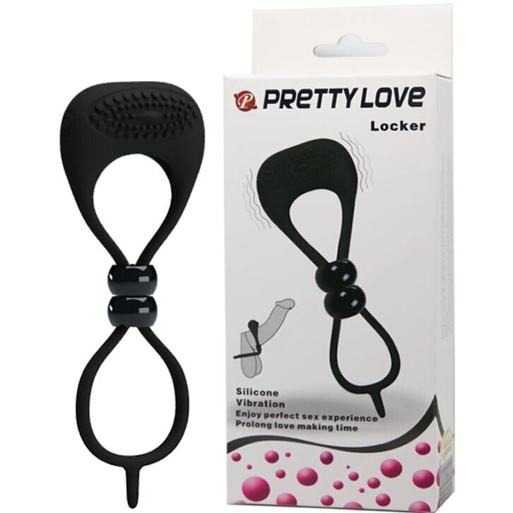 Лассо для пеніса з вібраційним кільцем для члена Pretty Love Locker від компанії Інтернет магазин Персик - фото 1