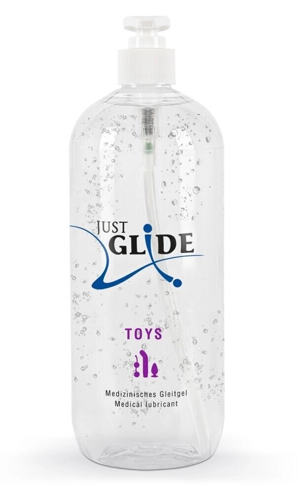 Лубрикант для секс-іграшок JUST GLIDE "Toy Lube", 1000 ml від компанії Інтернет магазин Персик - фото 1