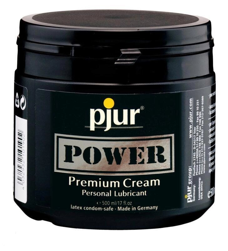 Лубрикант на комбінованій основі pjur POWER Premium Cream 500 мл від компанії Інтернет магазин Персик - фото 1