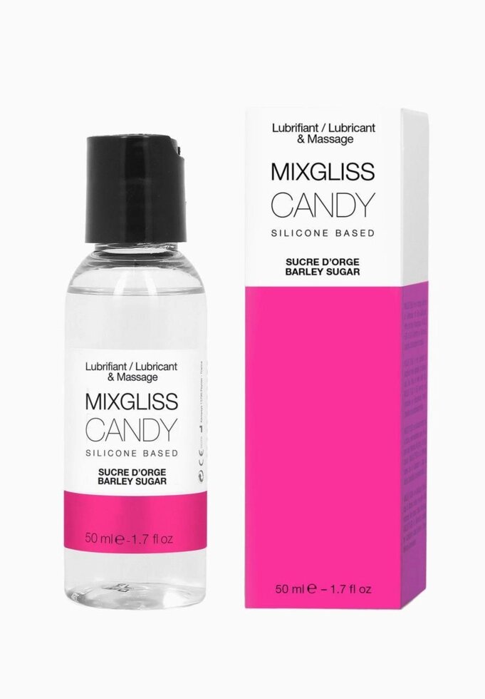 Лубрикант на силіконовій основі MixGliss CANDY - SUCRE D'ORGE (50 мл) від компанії Інтернет магазин Персик - фото 1