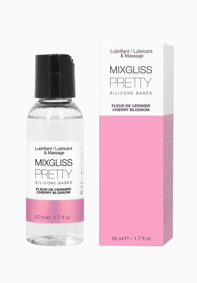 Лубрикант на силіконовій основі MixGliss PRETTY - FLEUR CERISIER (50 мл) від компанії Інтернет магазин Персик - фото 1