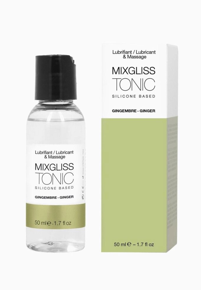 Лубрикант на силіконовій основі MixGliss TONIC - GINGEMBRE (50 мл) від компанії Інтернет магазин Персик - фото 1