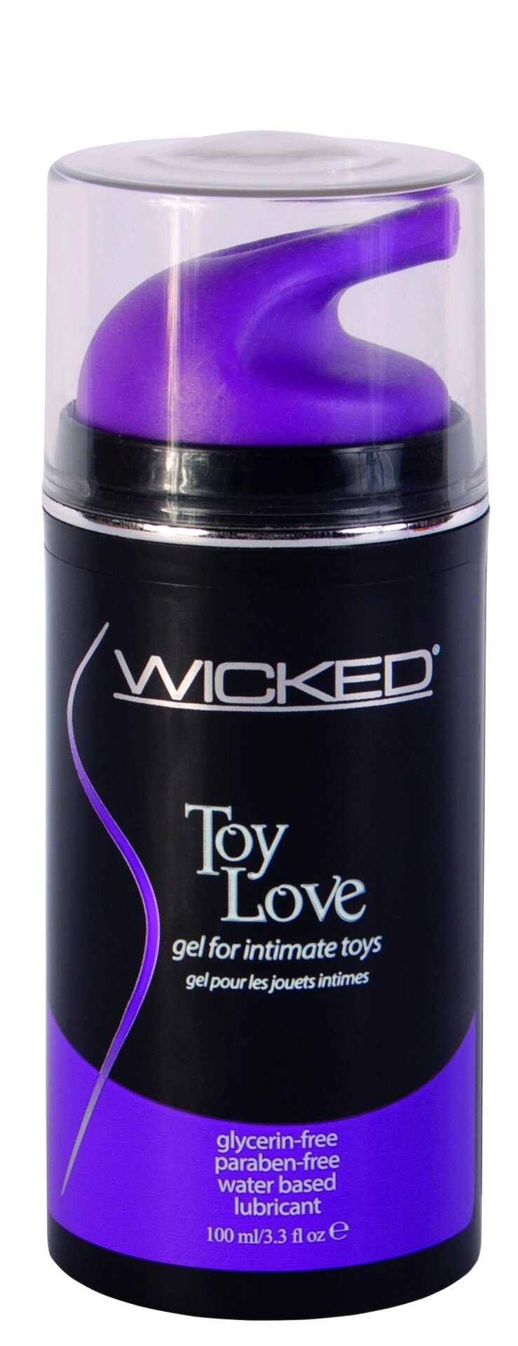 Лубрикант на водній основі без гліцерину WICKED TOY LOVE GLYCERIN-FREE LUBE 100ML від компанії Інтернет магазин Персик - фото 1