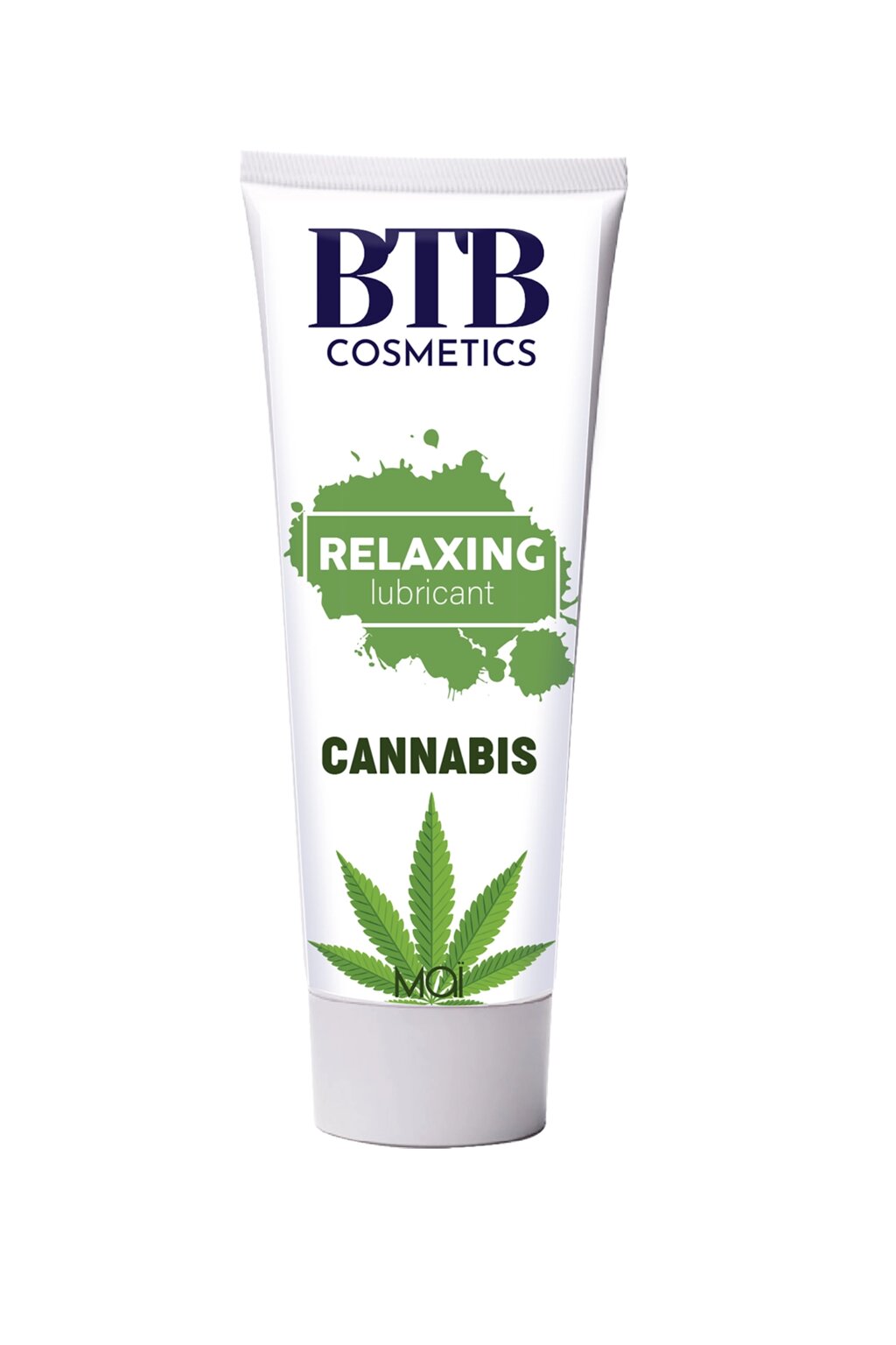 Лубрикант на водній основі BTB WATER BASED CANNABIS LUBRICANT 100ML від компанії Інтернет магазин Персик - фото 1