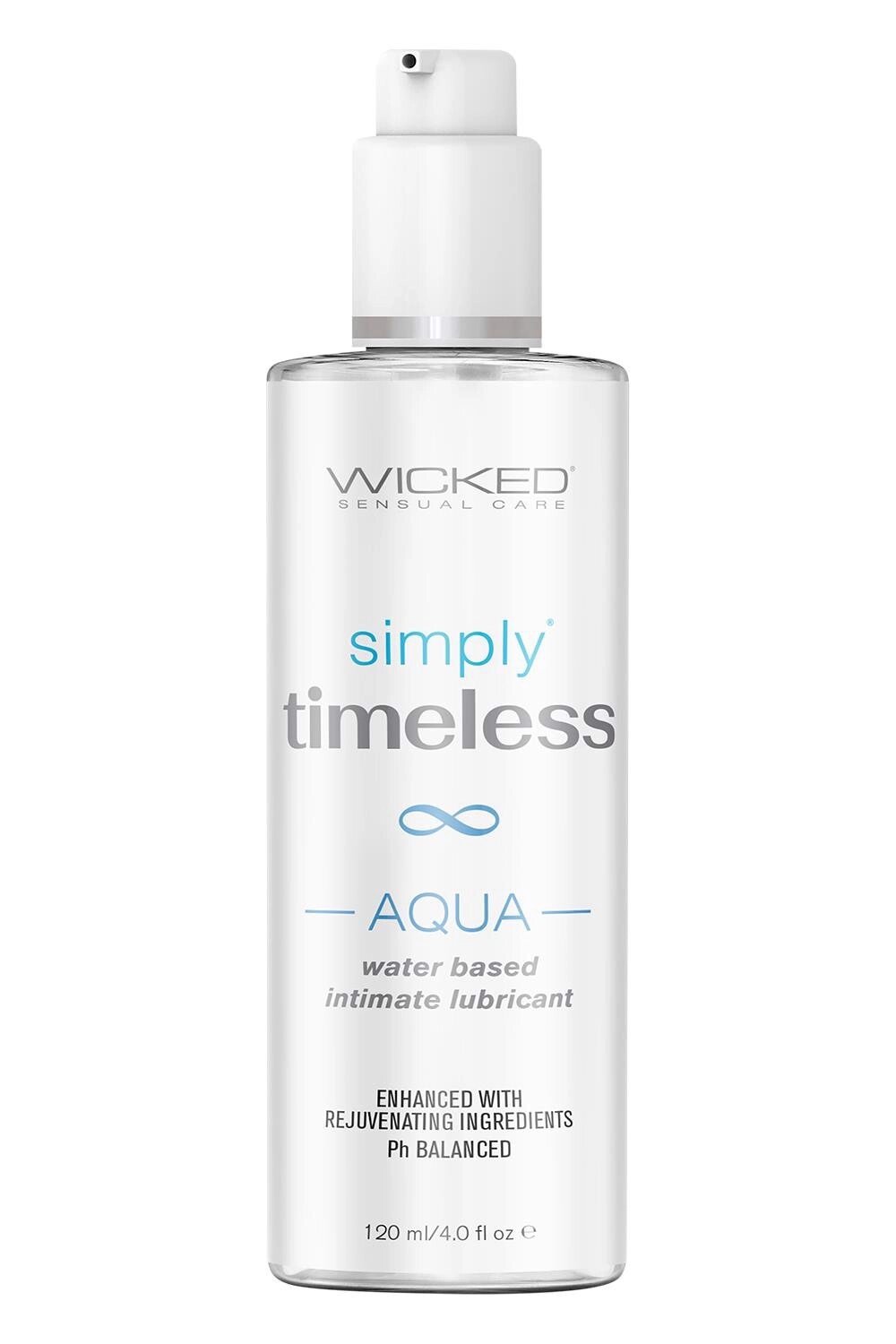 Лубрикант на водній основі Wicked Simply Timeless Aqua, 120 мл від компанії Інтернет магазин Персик - фото 1