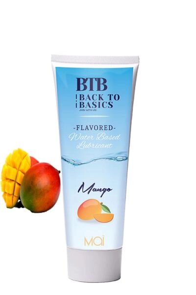 Лубрикант з ароматом манго BTB WATERBASED MANGO 75ML від компанії Інтернет магазин Персик - фото 1