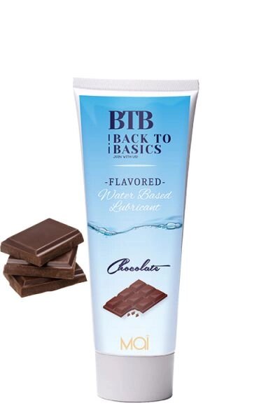 Лубрикант з ароматом шоколаду BTB WATERBASED CHOCOLAT 75ML від компанії Інтернет магазин Персик - фото 1