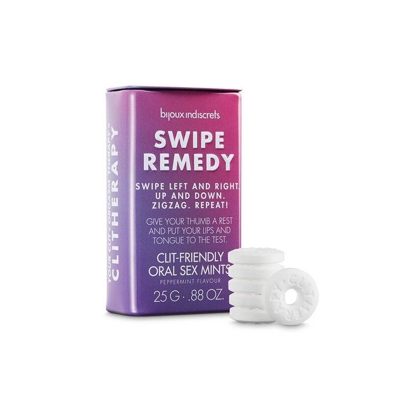 М'ятні цукерки Bijoux Indiscrets Swipe Remedy - clitherapy oral sex mints від компанії Інтернет магазин Персик - фото 1