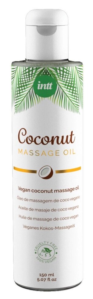 Масаж масла Intt Coconut Vegan (150 мл) від компанії Інтернет магазин Персик - фото 1