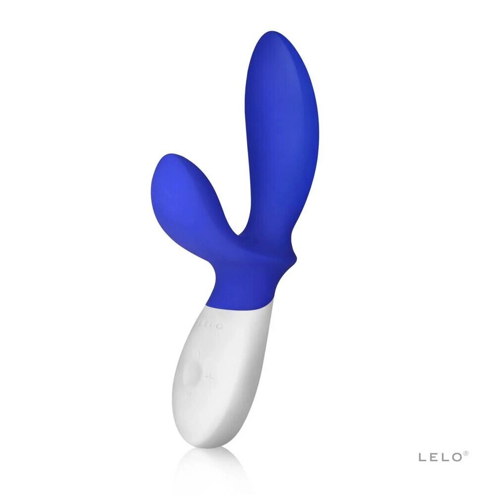 Масажер простати LELO Loki Wave Federal Blue, 2 мотора, що вабить рух + стимуляція промежини від компанії Інтернет магазин Персик - фото 1