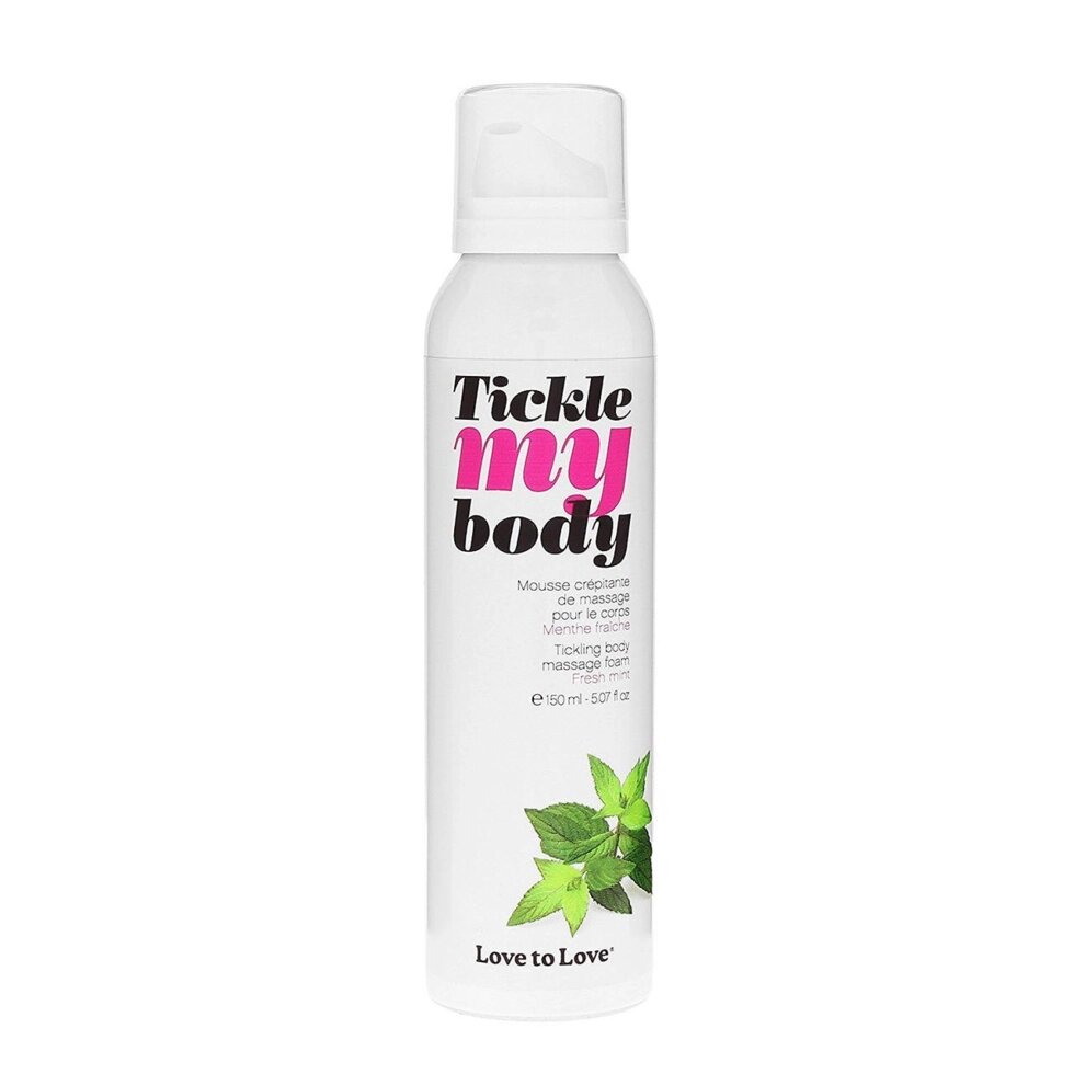 Масажна піна Love To Love TICKLE MY BODY Fresh Mint (150 мл) від компанії Інтернет магазин Персик - фото 1