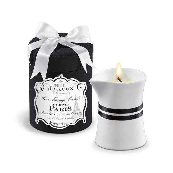 Масажна свечa Petits Joujoux - Paris - Vanilla and Sandalwood (190 г) від компанії Інтернет магазин Персик - фото 1