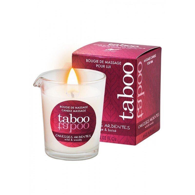 Масажна свічка для жінок TABOO Caresses Ardentes, 60 гр від компанії Інтернет магазин Персик - фото 1