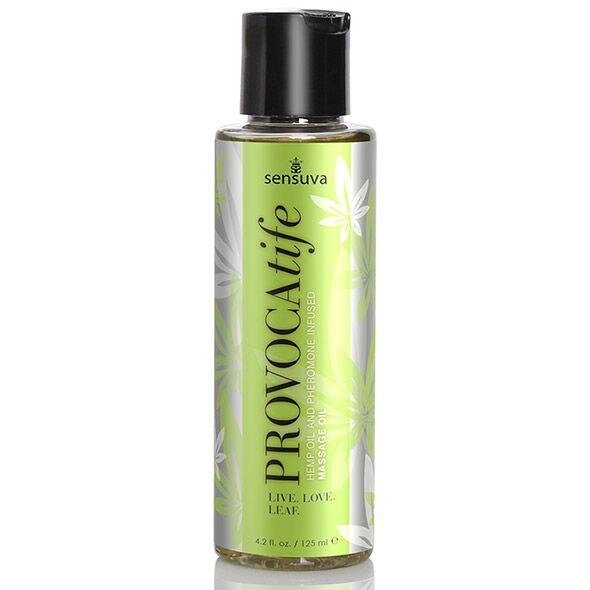 Масажне масло Sensuva - Provocatife Hemp Oil Infused Massage (125 мл) від компанії Інтернет магазин Персик - фото 1