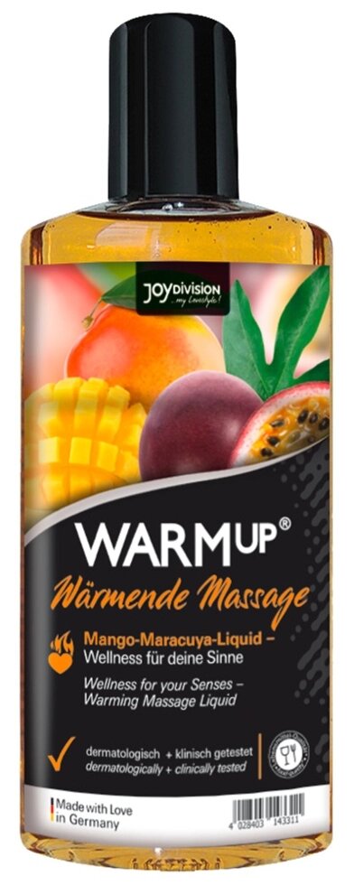 Масажне масло WARMup манго / маракуйя 150 мл від компанії Інтернет магазин Персик - фото 1