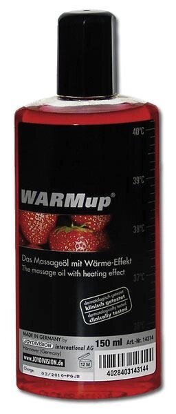 Масажне масло WARMup полуниця 150 мл від компанії Інтернет магазин Персик - фото 1