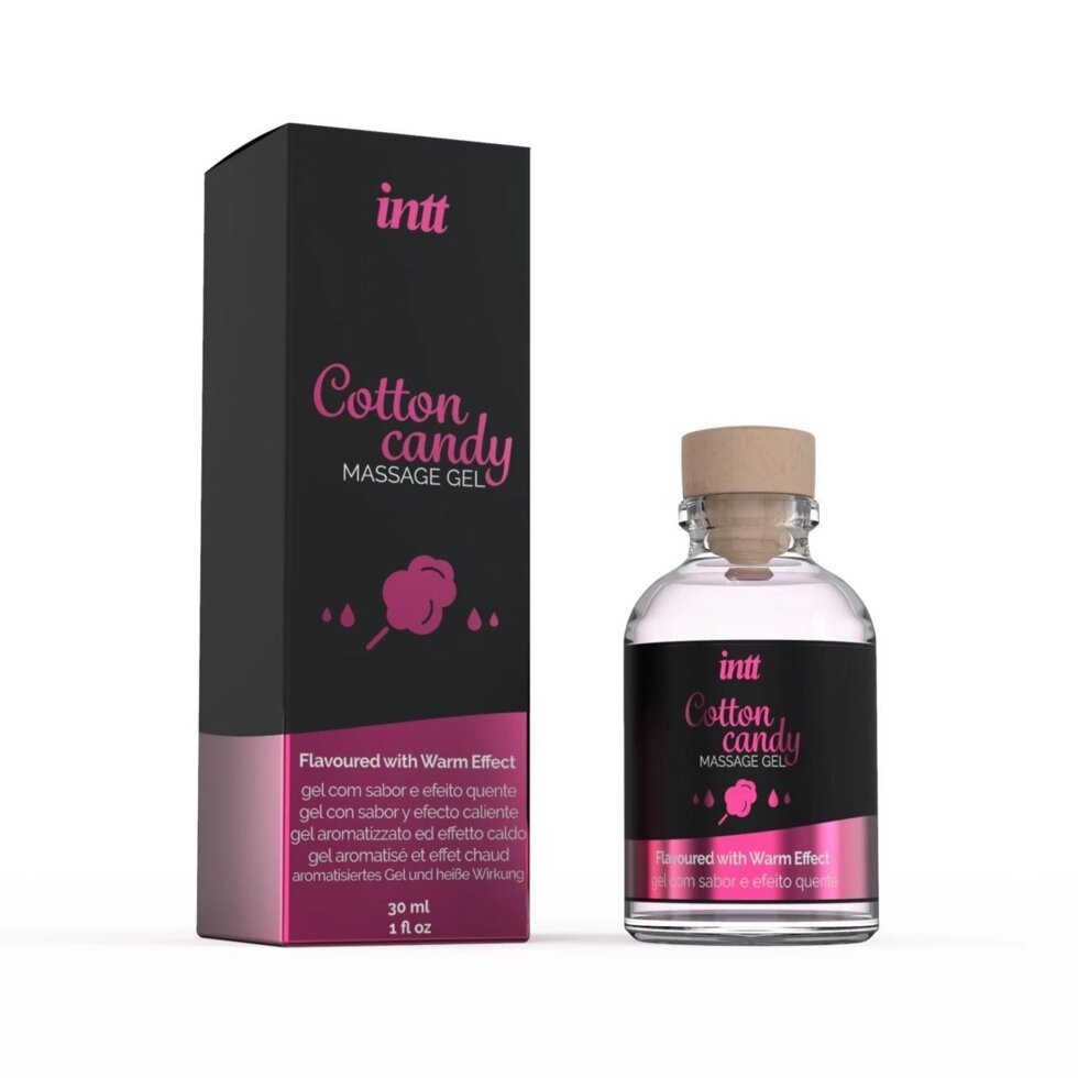 Масажний гель для інтимних зон Intt Cotton Candy від компанії Інтернет магазин Персик - фото 1
