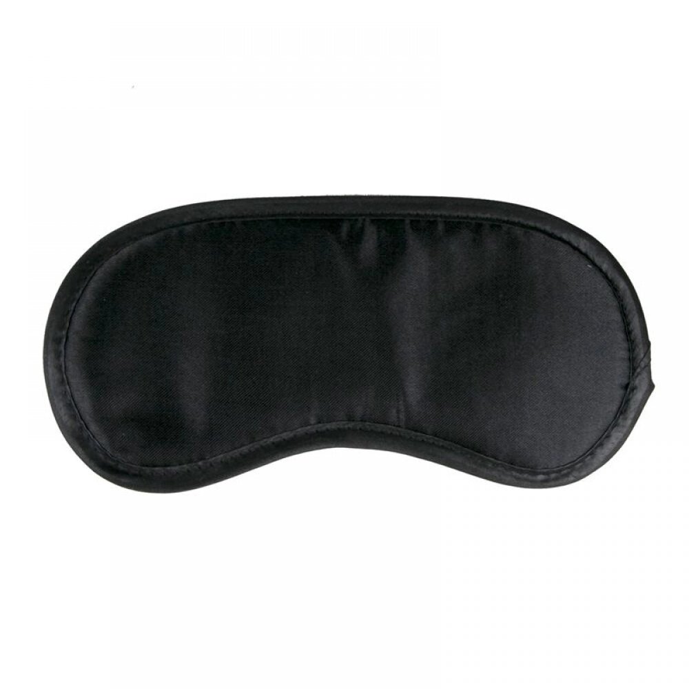 Маска на очі EasyToys Black Satin Eye Mask від компанії Інтернет магазин Персик - фото 1