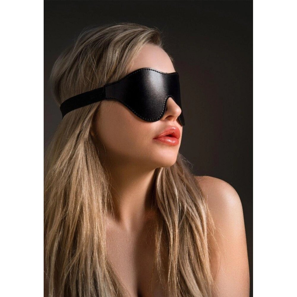 Маска на очі Taboom Intense Dark Blindfold, чорна від компанії Інтернет магазин Персик - фото 1