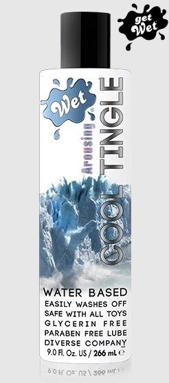 Мастило Wet Cool Tingle з охолоджуючим ефектом 266 мл від компанії Інтернет магазин Персик - фото 1