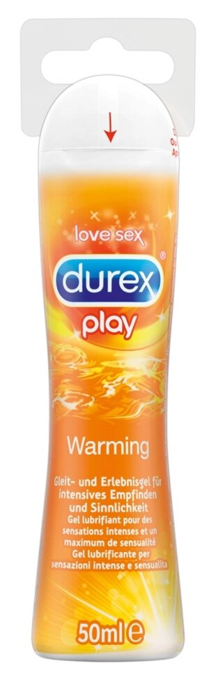 Мастило зігріває DUREX 50 мл від компанії Інтернет магазин Персик - фото 1