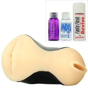 Мастурбатор подвійний PDX Doble Vibrating Stroker