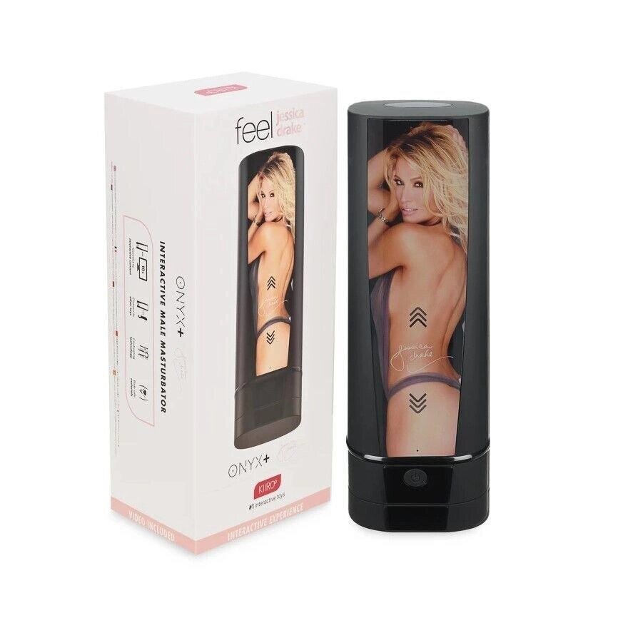 Мастурбатор Kiiroo Onyx Jessica Drake, 10 стискуються кілець від компанії Інтернет магазин Персик - фото 1