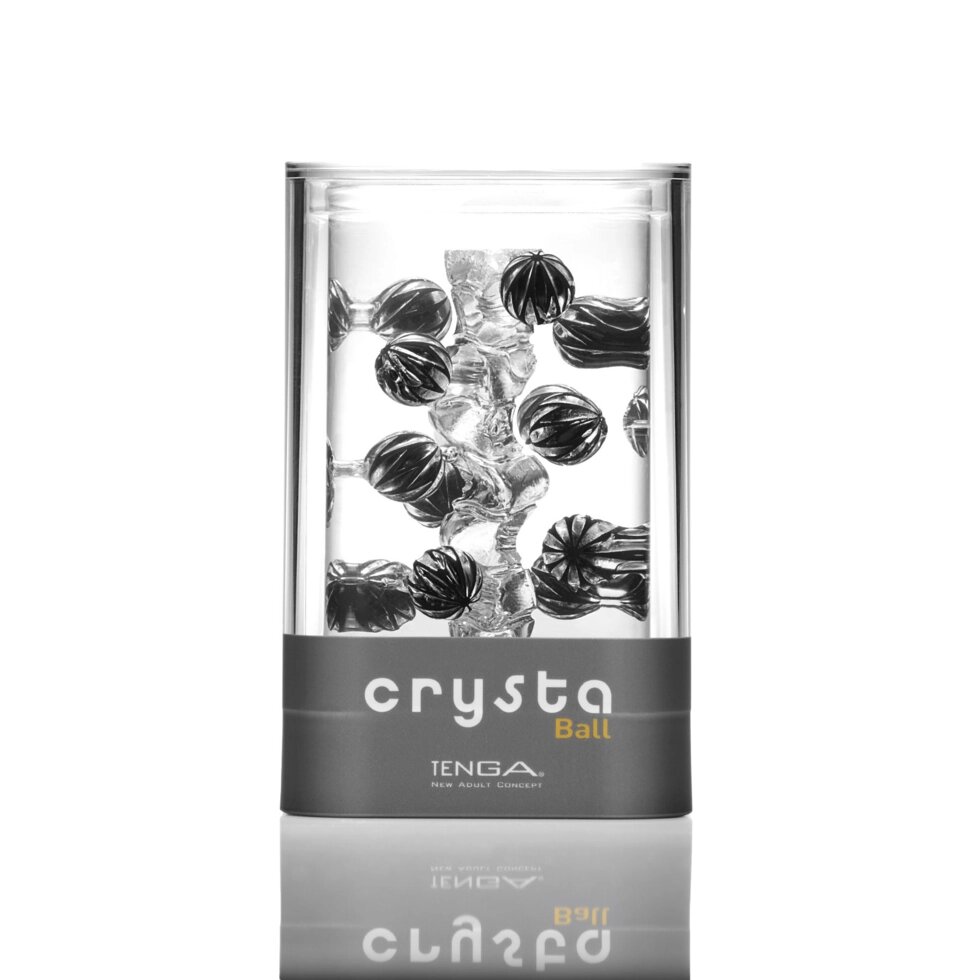 Мастурбатор TENGA Crysta Ball, унікальний рельєф, що стимулюють щільні кульки, прозорий матеріал від компанії Інтернет магазин Персик - фото 1
