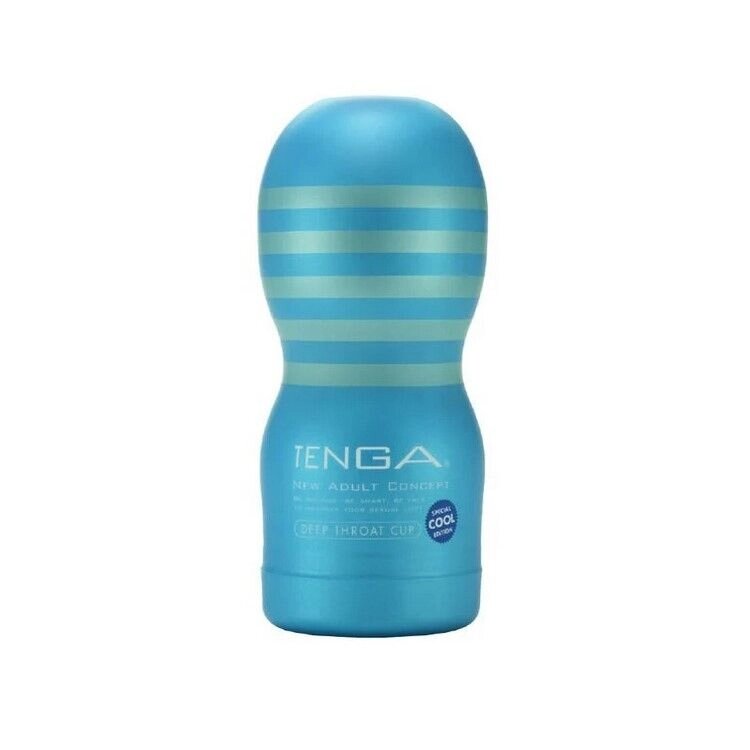 Мастурбатор Tenga Deep Throat Cup Cool Edition з охолодженням мастило (глибоке горло) від компанії Інтернет магазин Персик - фото 1