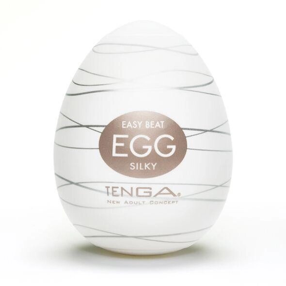 Мастурбатор Tenga Egg Silky (Ніжний Шовк) від компанії Інтернет магазин Персик - фото 1