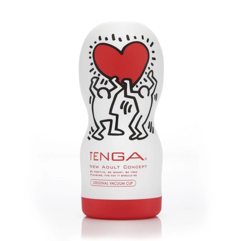 Мастурбатор Tenga Keith Haring Deep Throat Cup від компанії Інтернет магазин Персик - фото 1
