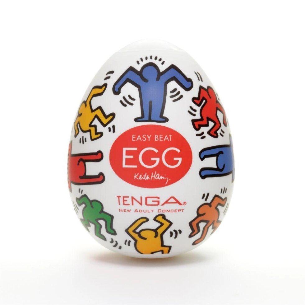 Мастурбатор Tenga Keith Haring EGG Dance від компанії Інтернет магазин Персик - фото 1