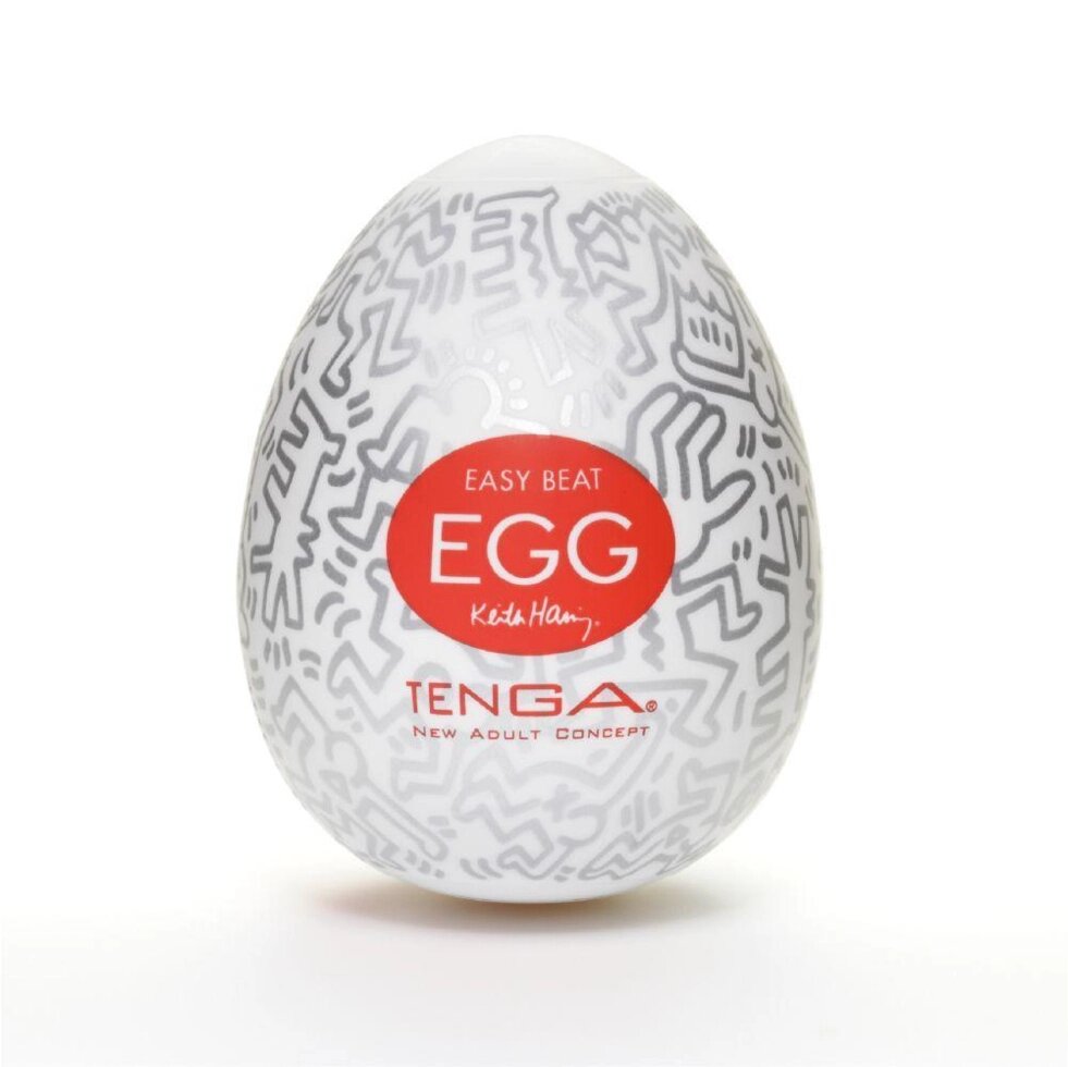 Мастурбатор Tenga Keith Haring EGG Party від компанії Інтернет магазин Персик - фото 1