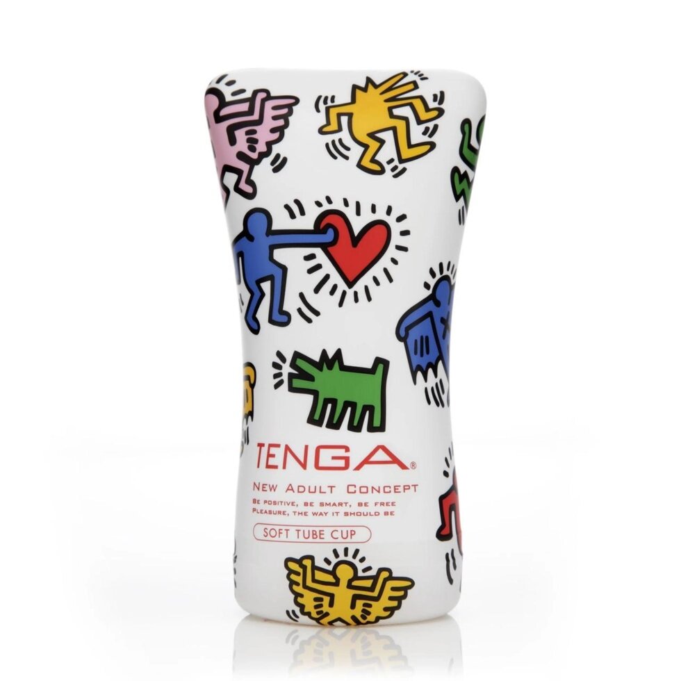 Мастурбатор Tenga Keith Haring Soft Tube Cup від компанії Інтернет магазин Персик - фото 1