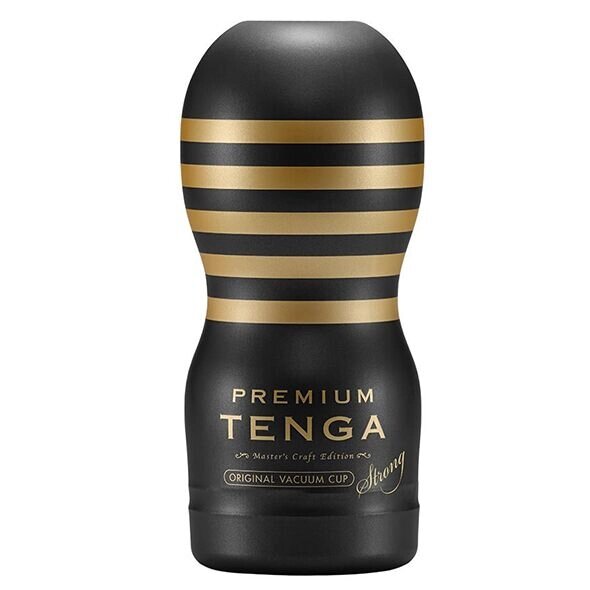 Мастурбатор Tenga Premium Original Vacuum Cup STRONG (глибока глотка) з вакуумної стимуляцією від компанії Інтернет магазин Персик - фото 1