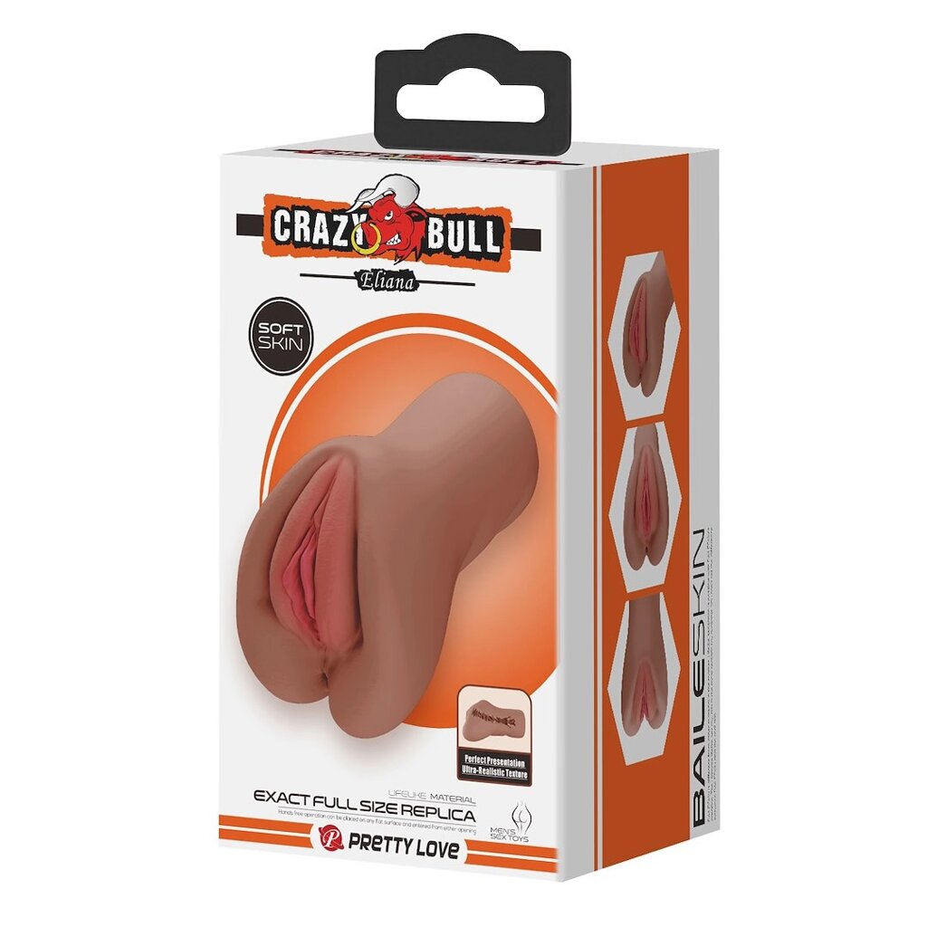 Мастурбатор вагіна Crazy Bull - Eliana Latinos soft skin, BM-009235N-1 від компанії Інтернет магазин Персик - фото 1