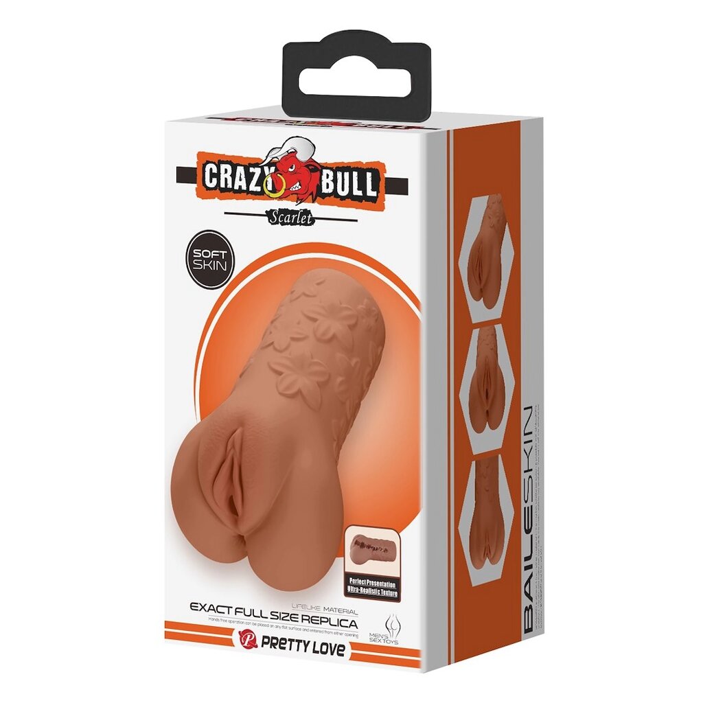 Мастурбатор вагіна Crazy Bull - Scarlet Latinos soft skin, BM-009236N-1 від компанії Інтернет магазин Персик - фото 1