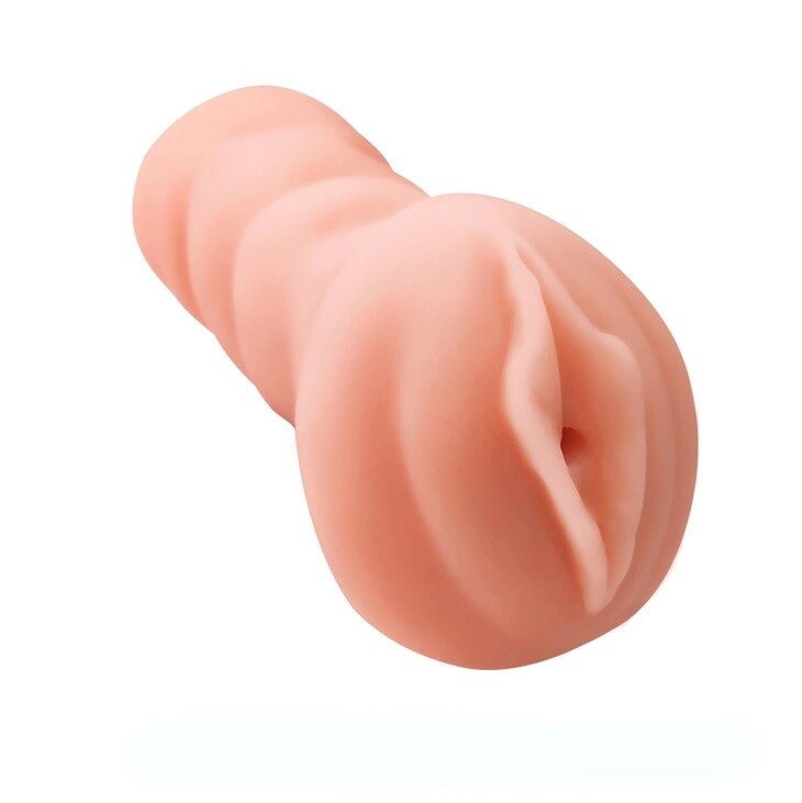 Мастурбатор вагина реалістичний бежевий, 13.5 х 8 см від компанії Інтернет магазин Персик - фото 1