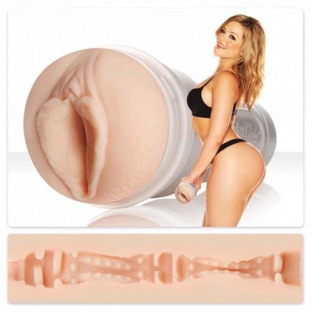 Мастурбатор вагина в колбі, кібершкіра Fleshlight Girls Alexis Texas Outlaw, бежевий від компанії Інтернет магазин Персик - фото 1