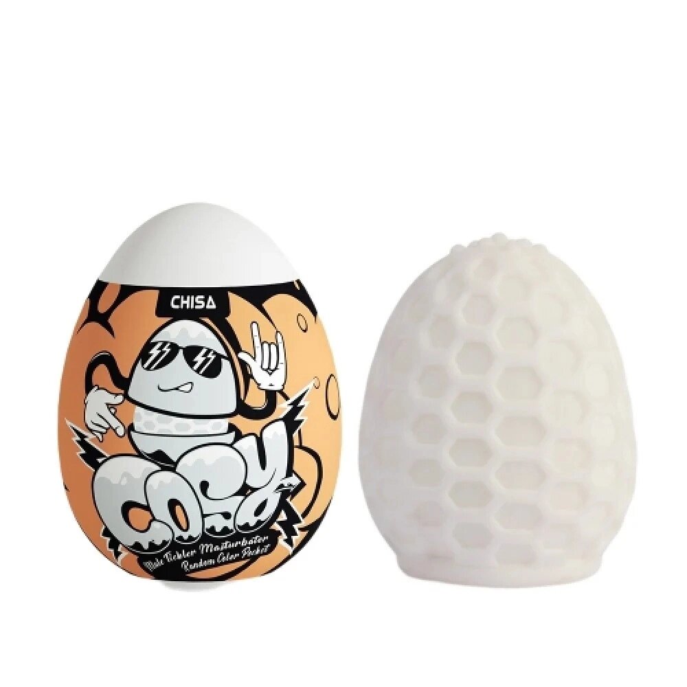 Мастурбатор яйце Chisa Cosy Male tickler білий, 6 х 5 см від компанії Інтернет магазин Персик - фото 1