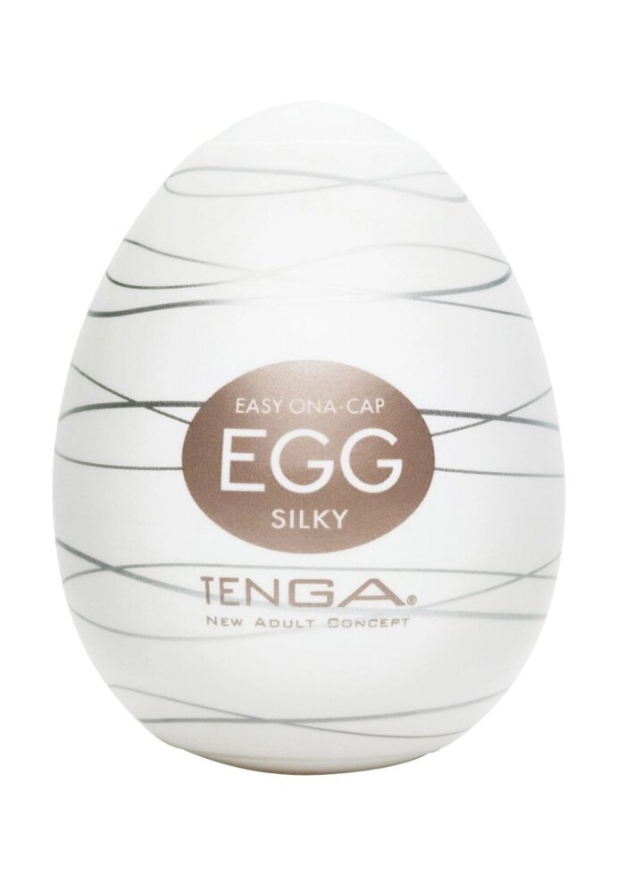 Мастурбатор яйце TENGA - EGG Silky, EGG-006 від компанії Інтернет магазин Персик - фото 1