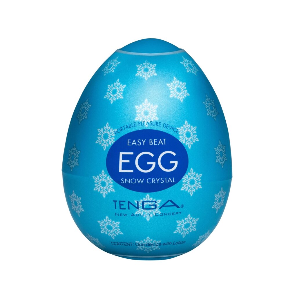 Мастурбатор-яйце Tenga Egg Snow Crystal від компанії Інтернет магазин Персик - фото 1