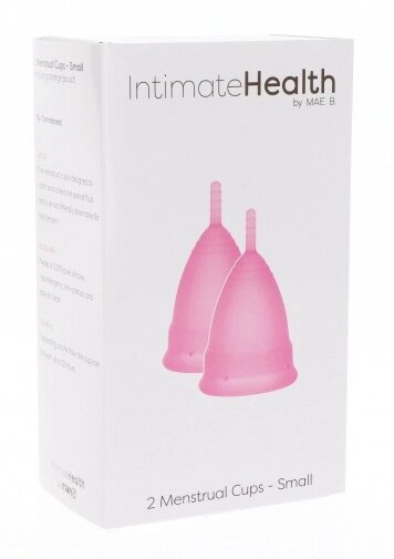 Менструальні чаші Mae B менструальні чашки розміром S - рожевий від компанії Інтернет магазин Персик - фото 1