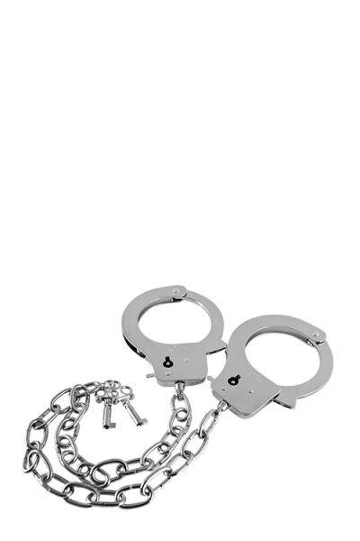 Металеві наручники GP METAL HANDCUFFS LONG CHAIN від компанії Інтернет магазин Персик - фото 1