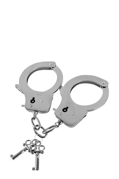 Металеві наручники GP METAL HANDCUFFS від компанії Інтернет магазин Персик - фото 1
