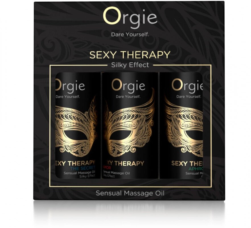 Міні-колекція масажних олій "Sexy Therapy". Orgie від компанії Інтернет магазин Персик - фото 1