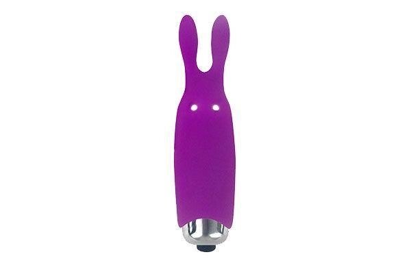 Міні вібратор Adrien Lastic Pocket Vibe Rabbit Purple від компанії Інтернет магазин Персик - фото 1